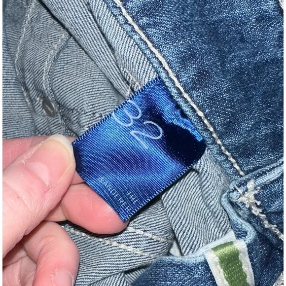 The Wanderer Mid-Rise Relaxed-Leg Jeans by Pilcro size 32 waist Anthropologie - Picture 8 of 9